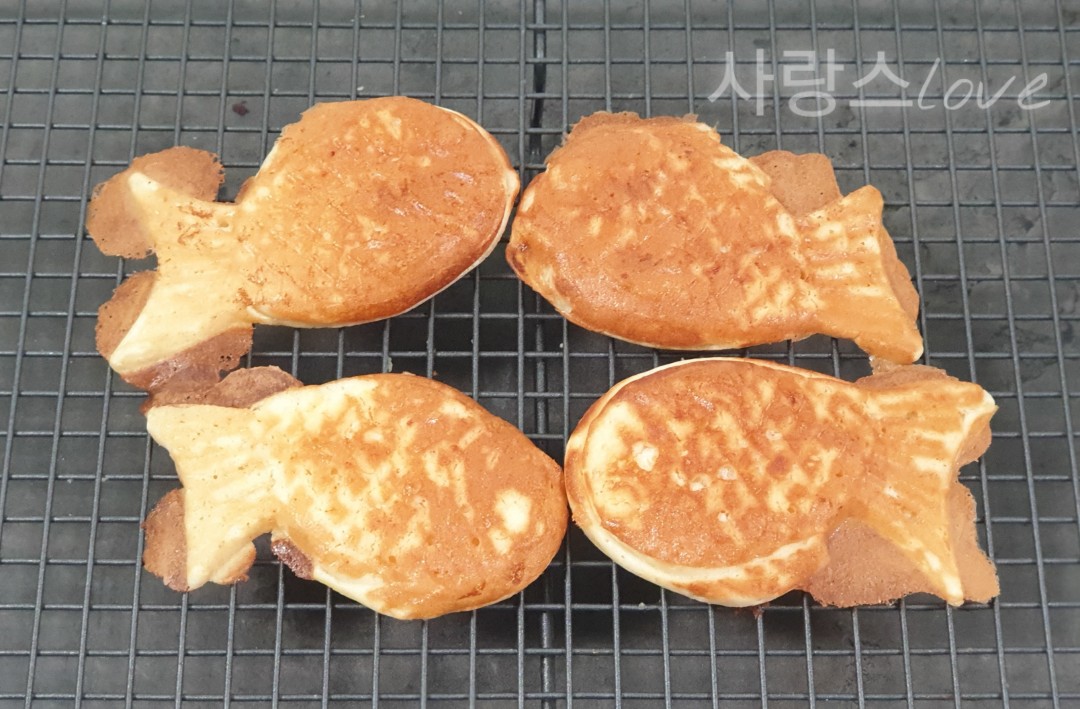  슈크림 붕어빵 만들기 전자레인지 커스터드 크림 만들기