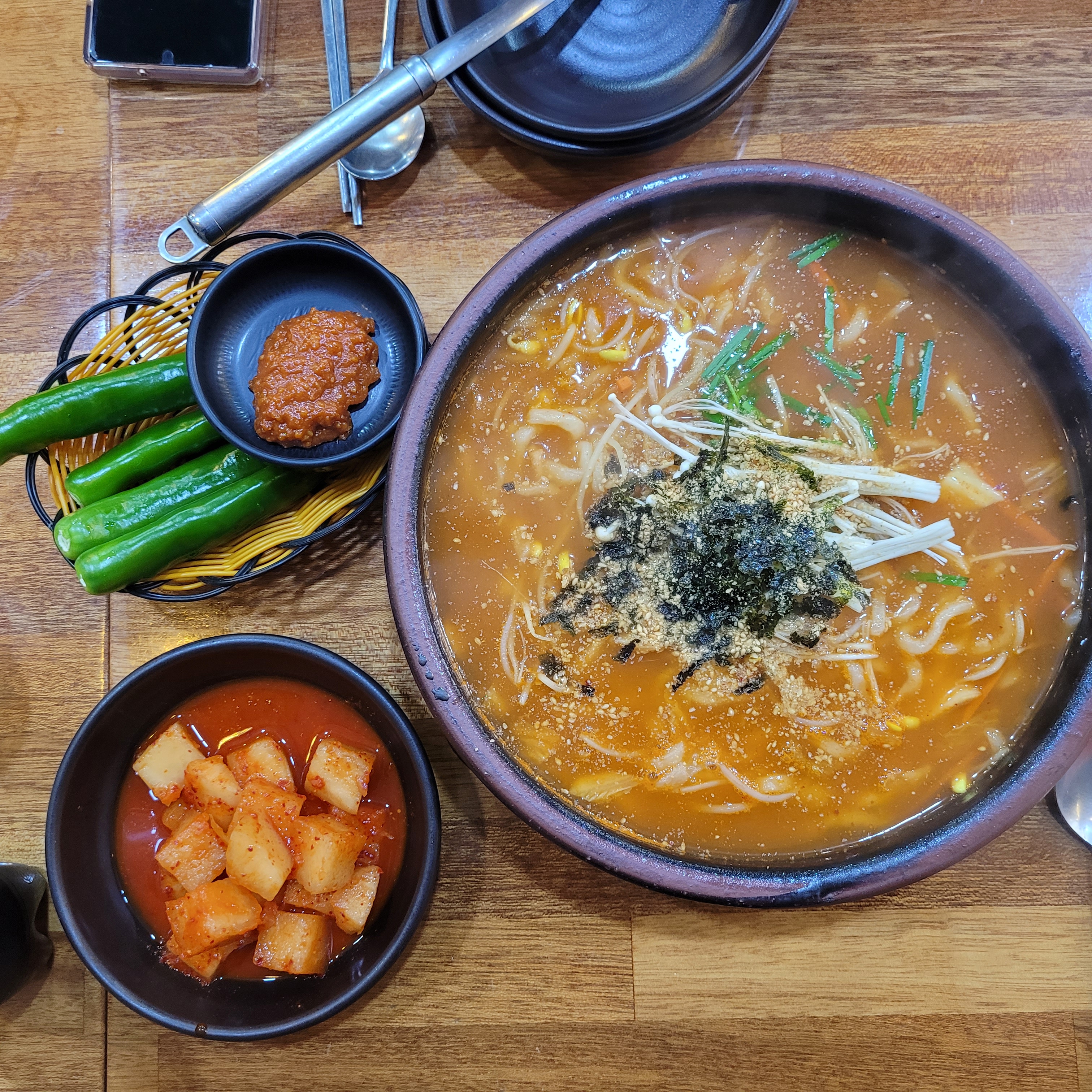 오가리수제비칼국수하청점 이미지