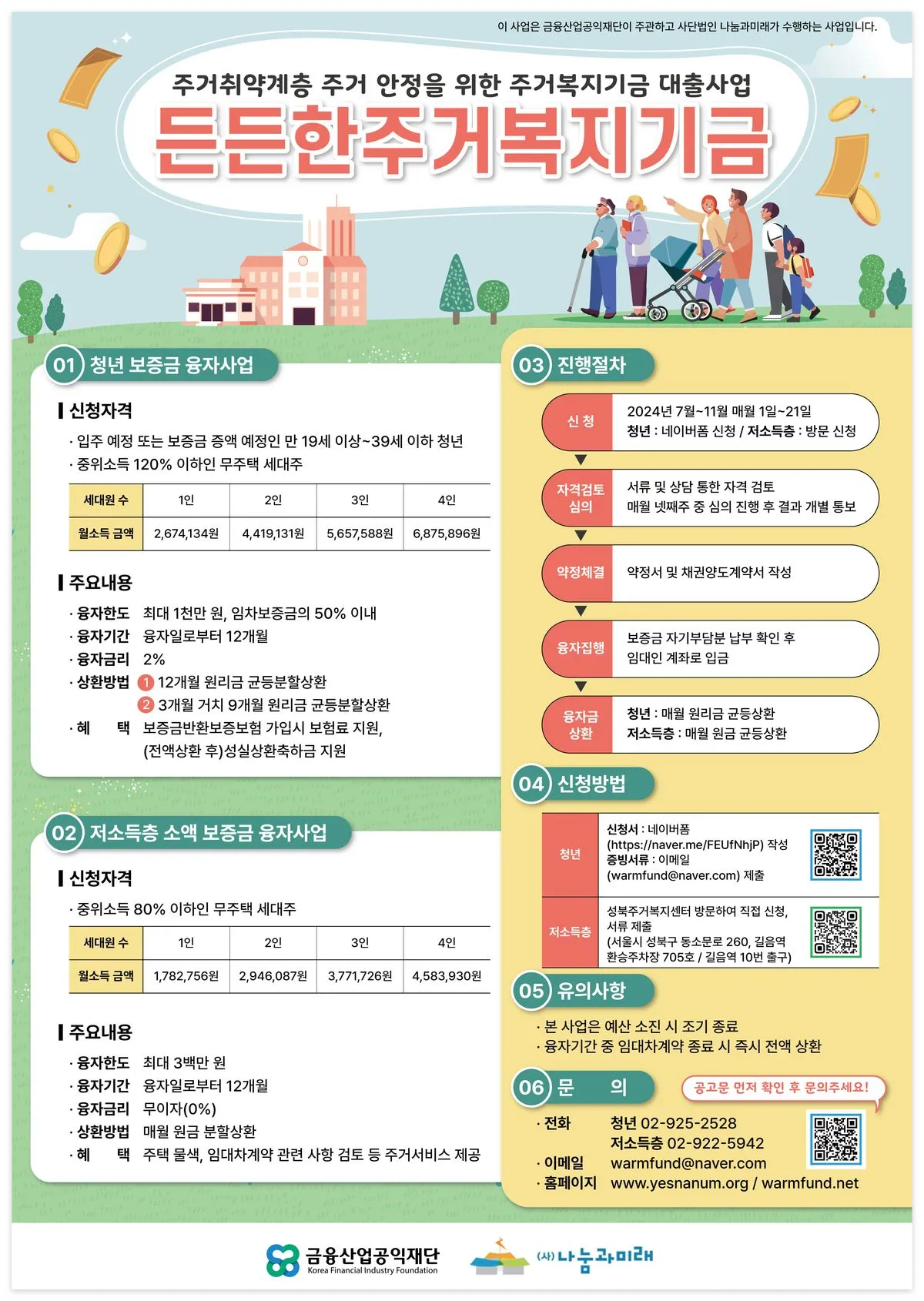 든든한주거복지기금 포스터 사진