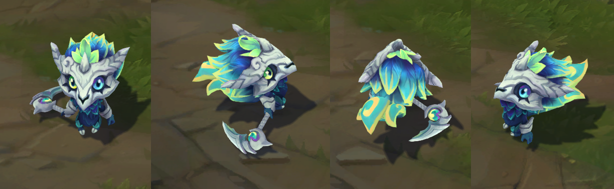 리그오브레전드] 롤 - 나무정령 나르 스킨 리뷰