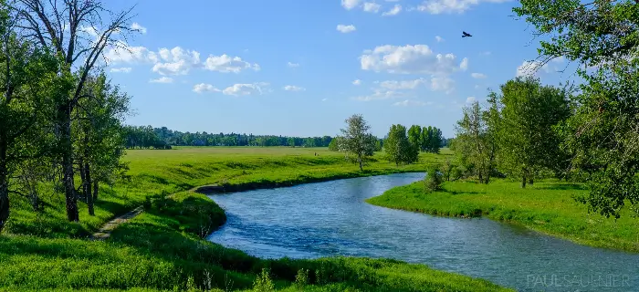 피시 크릭 프로빈셜 공원 Fish Creek Provincial Park (source: www.paulsaulnier.com/)