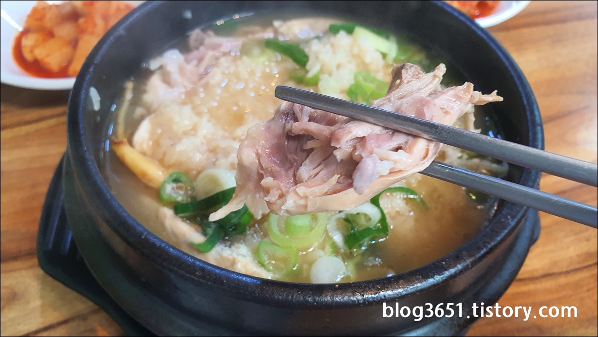  동인천 삼계탕 맛집 꾸지뽕 삼계탕