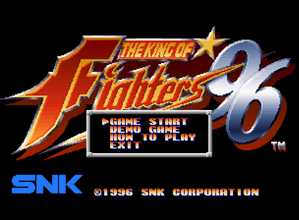  더 킹 오브 파이터즈 '96 - ザ・キング・オブ・ファイターズ'96 The King of Fighters '96 (네오지오 CD ネオジオCD Neo Geo CD)