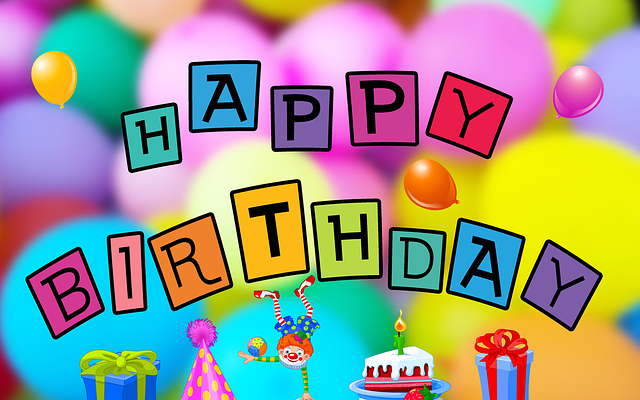 생일 축하 문자