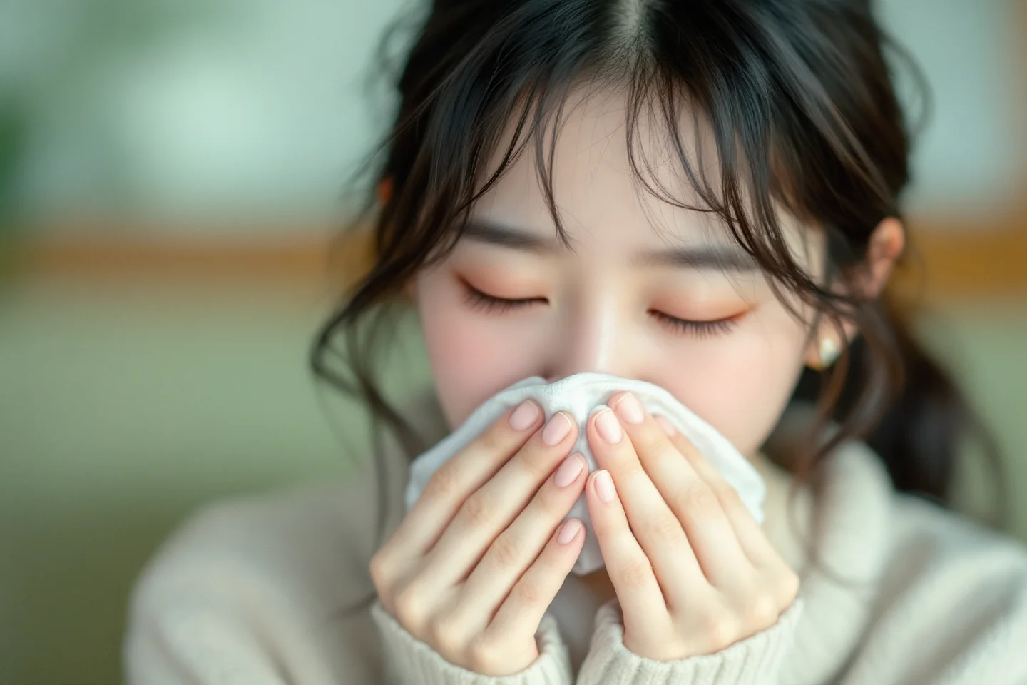 기침은 멈췄는데 목에 뭐가 걸린 느낌? '가래 없는 기침'의 정체는?