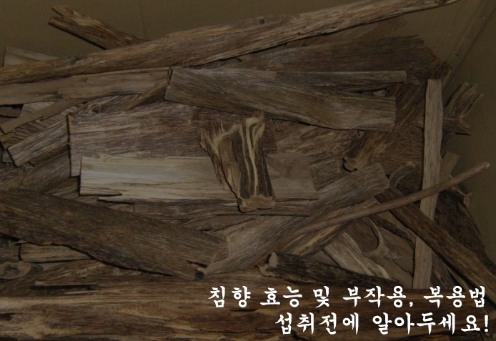  침향 효능 및 부작용, 복용법- 섭취전에 알아두세요!