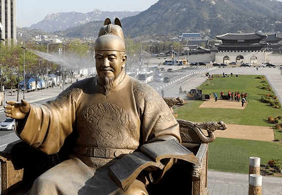 세종대왕_동상