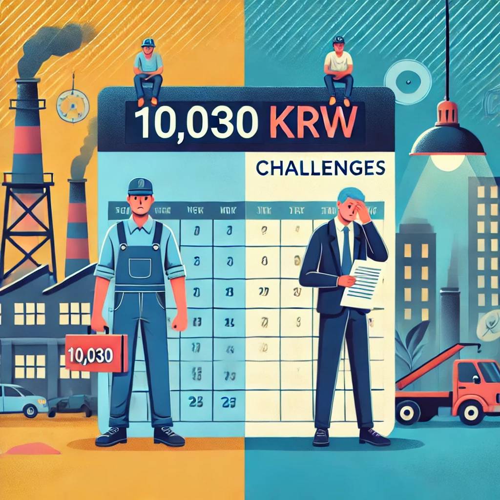2025년 내년 최저임금 1만