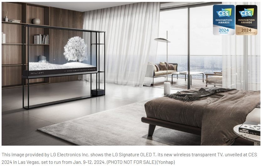 LG&#44; 세계 최초 무선 투명 TV 공개 ㅣ정신 건강 치유 세계 최초 스마트 거울 (CES) VIDEO: LG Electronics unveils world&#39;s first wireless transparent OLED TV ㅣ The World’s First Smart Mirror Designed For Mental Wellness