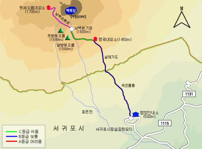 돈내코탐방로 – 남쪽의 숨은 명코스