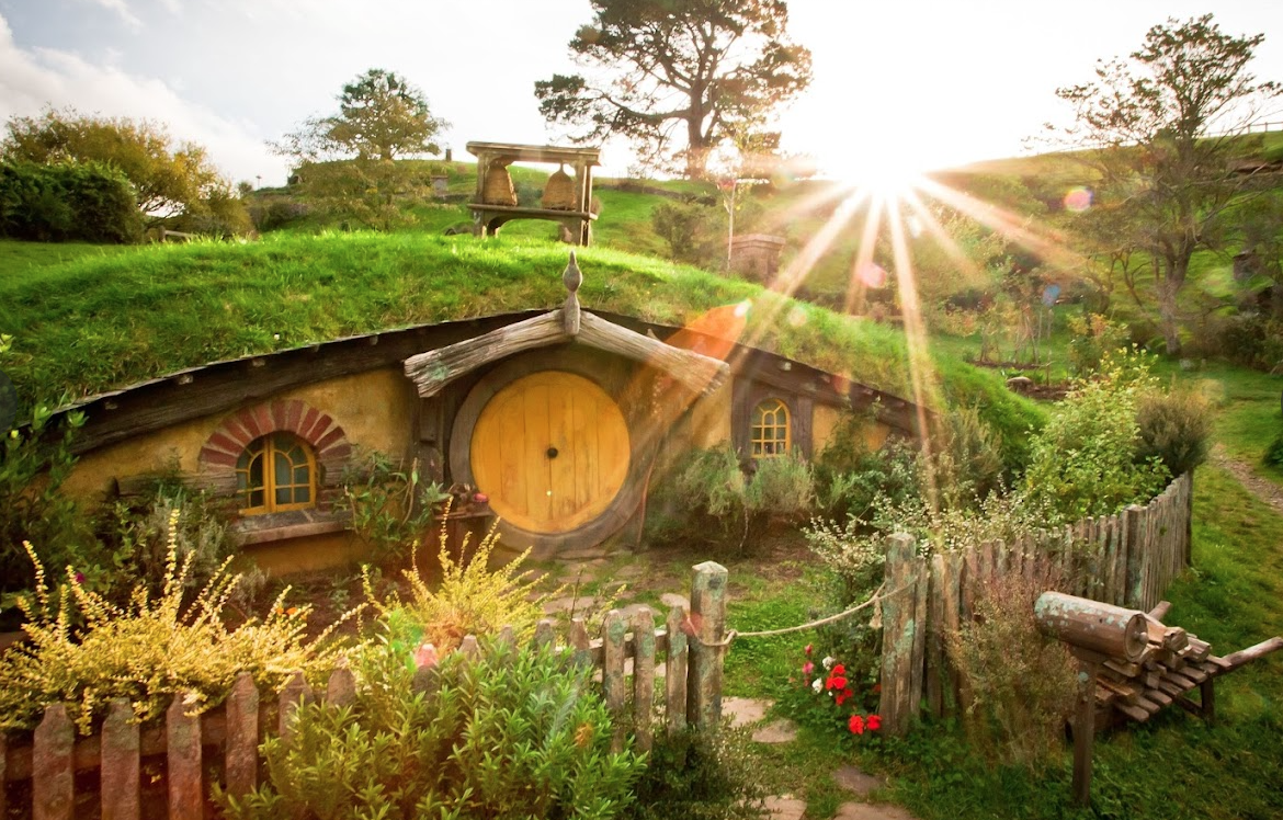 Hobitton movie set