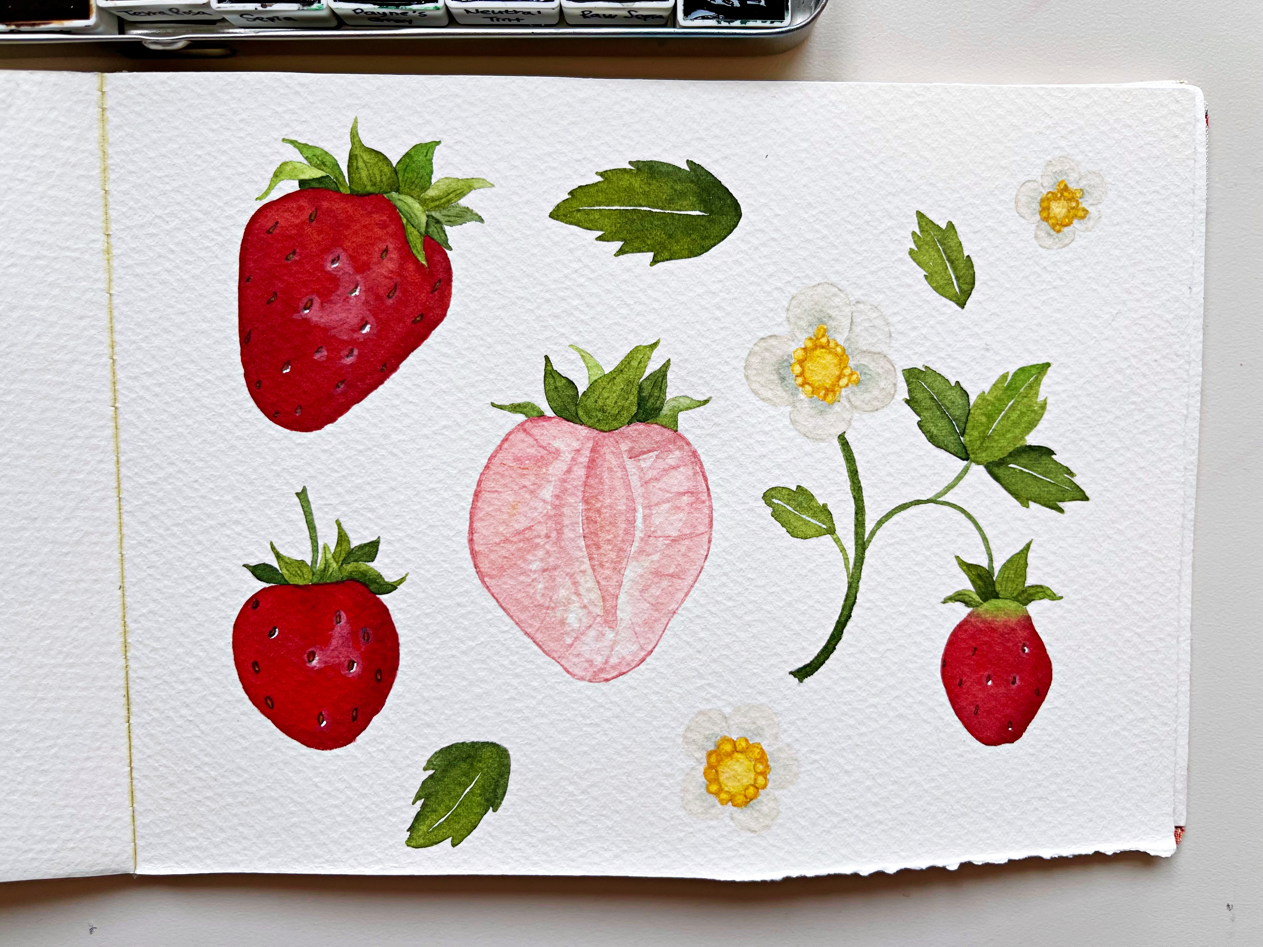 맛있어보이는_딸기그림