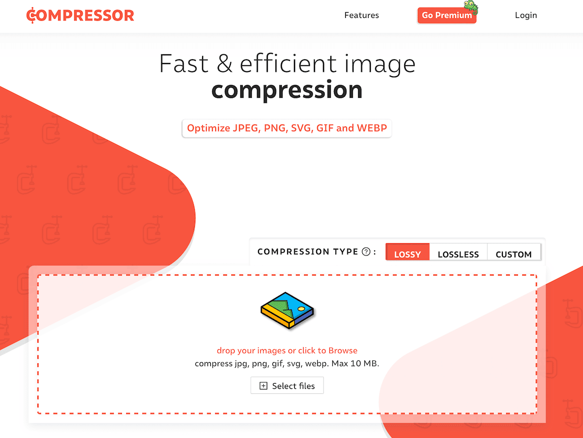 무료 사진 압축 사이트 compressor