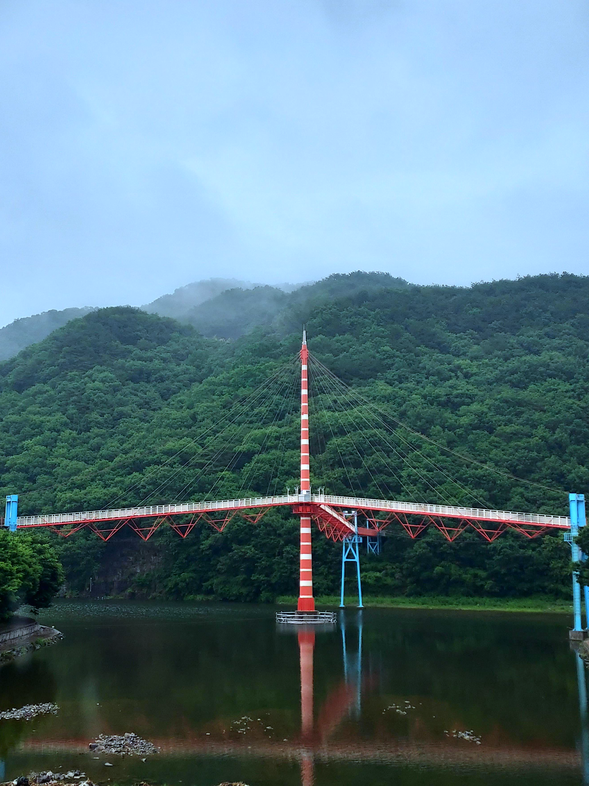  의령 가볼만한 곳, 전망 좋은 출렁출렁 구름다리