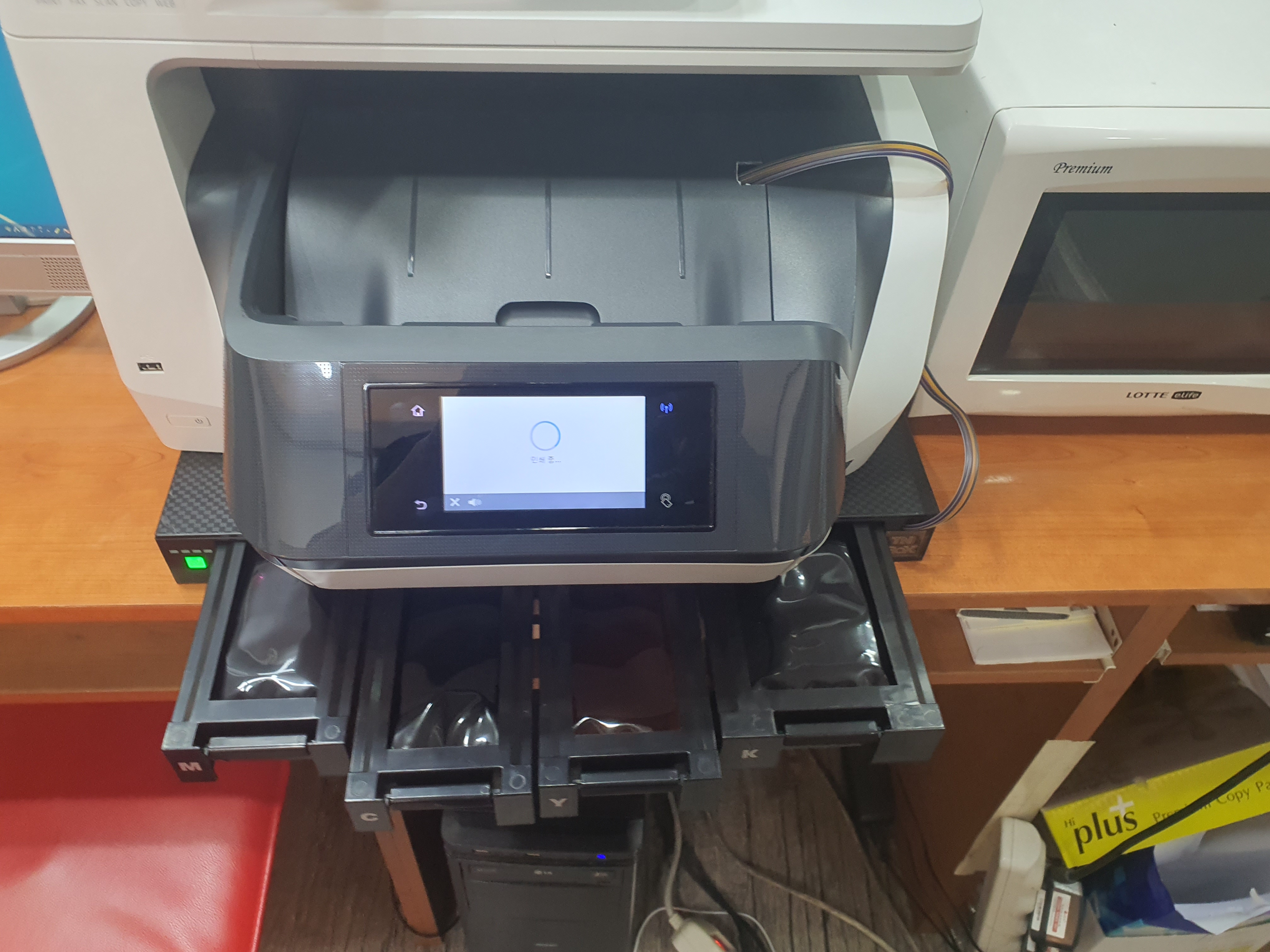  안산 복합기렌탈 HP Officejet pro 8730 컬러무한잉크복합기