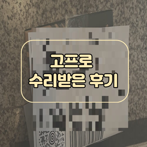 고프로 수리