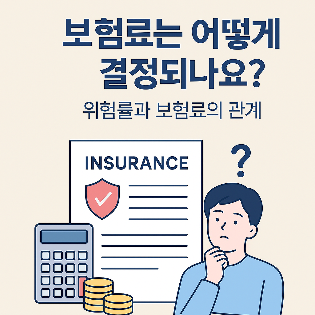 보험료는 어떻게 결정되나요? 위험률과 보험료의 관계, 쉽게 풀어보기