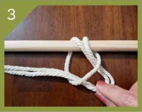 마크라메 기본매듭