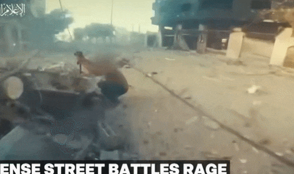 가자지구의 격렬한 시가전 모습 VIDEO: Fierce Fighting in the Streets of Gaza City