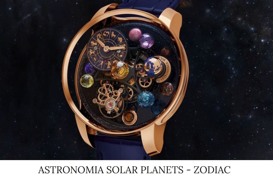 5억 짜리 시계는 도대체 어떻게 생겼길래...VIDEO: ASTRONOMIA SOLAR PLANETS - ZODIAC