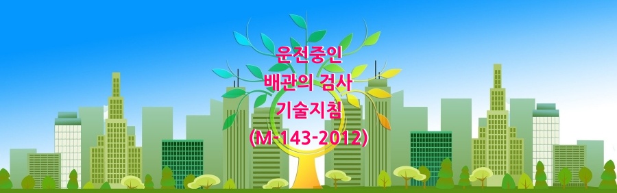  운전중인 배관의 검사 기술지침(M-143-2012)