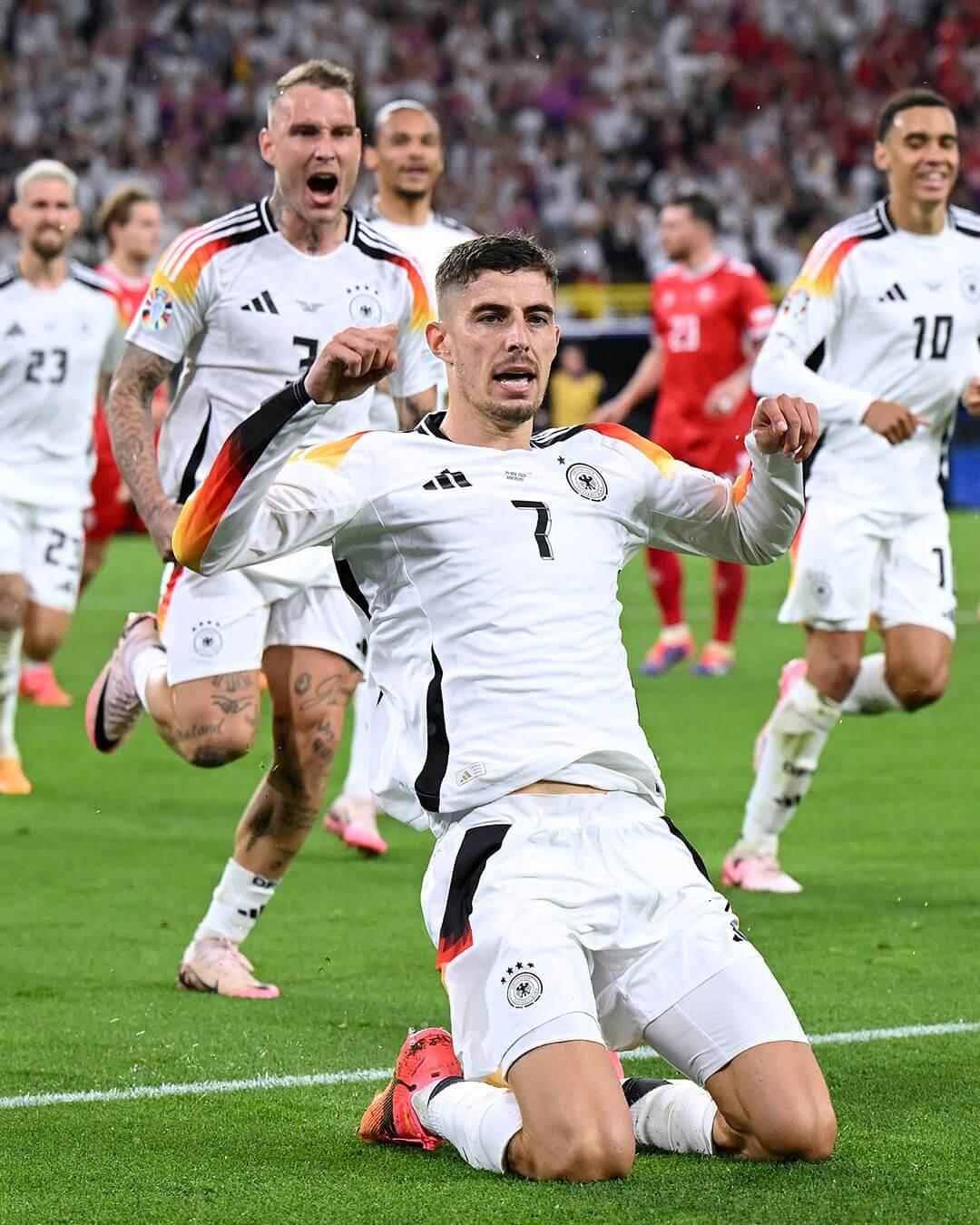 유로 2024 16강 독일 vs 덴마크 경기 결과1