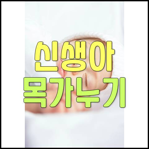  신생아 목 가누는 시기