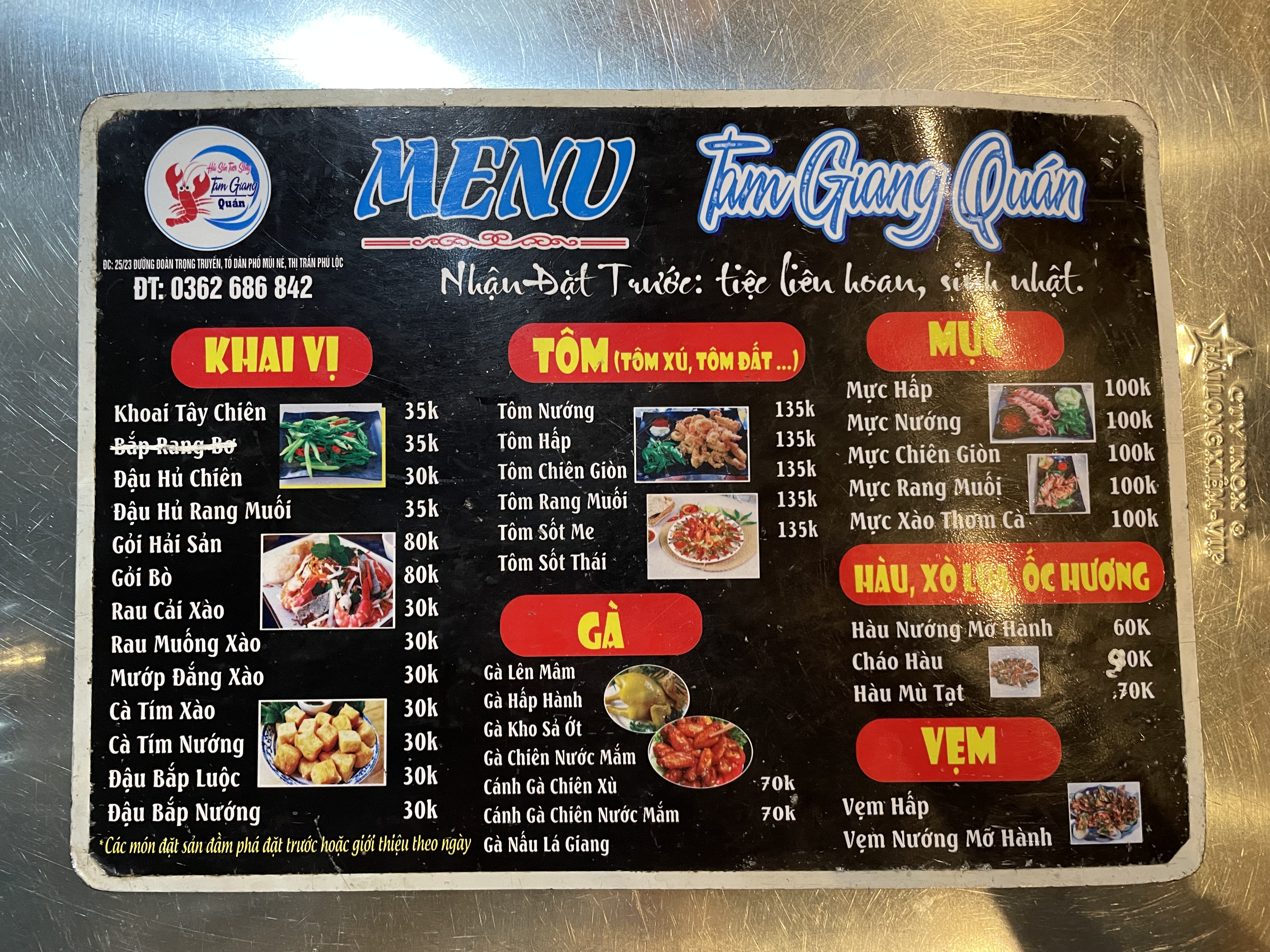 TAM GIANG QUAN MENU2