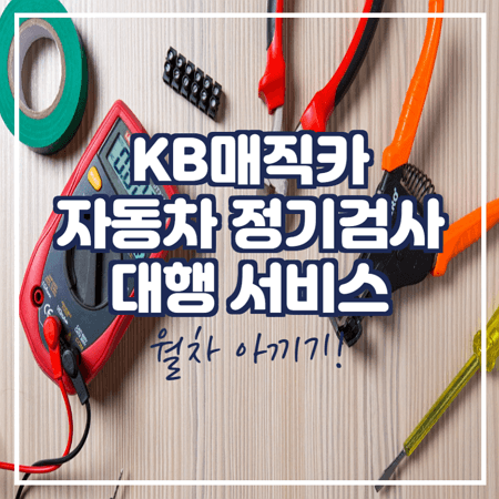  kb다이렉트 자동차보험 자동차 정기 점검 대행서비스