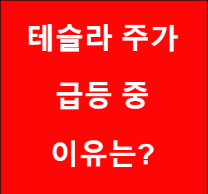 테슬라 주가 미국 주식 투자