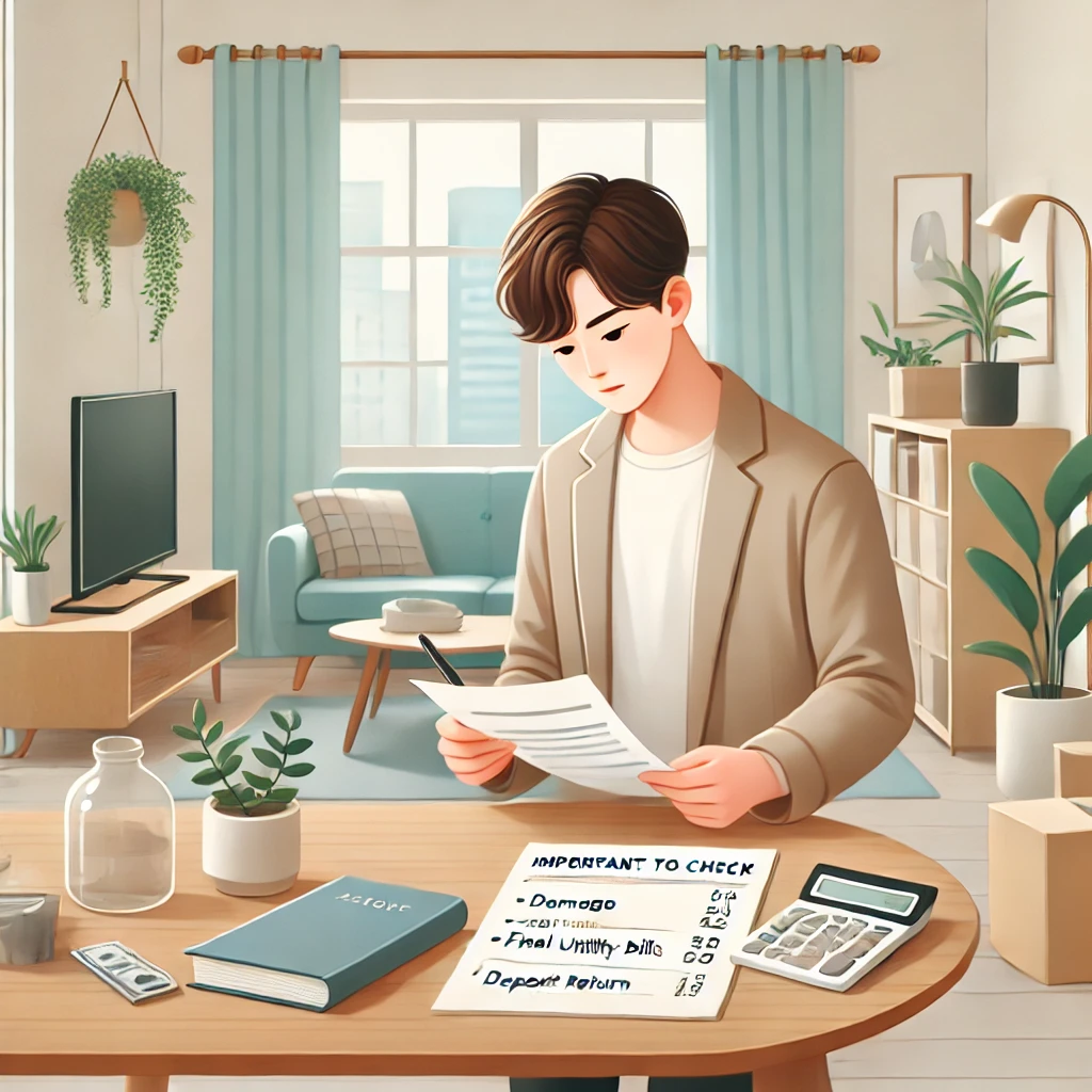 월세 임차인이 전출할 때 주의할 점