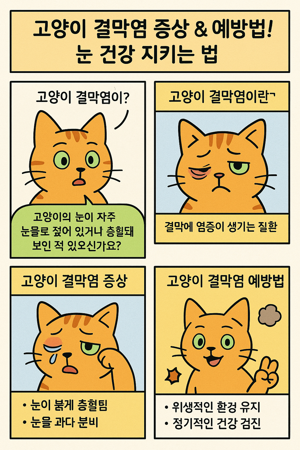 고양이 눈건강