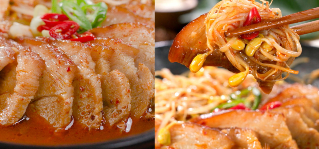  마라국물족발 이정현 레시피 압력밥솥활용 고기애벌삶기 마라국물족발양념 만드는법 편스토랑 자취생요리초보를위한어남선생 류수영 스햄순두부찌개 레시피 186회 0728방송
