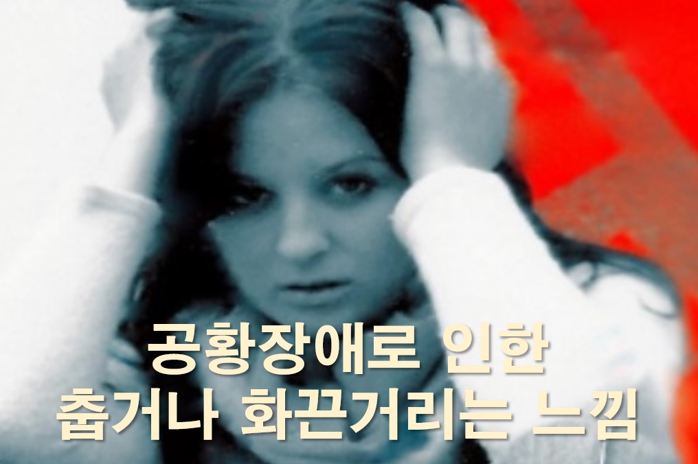  공황장애 발한 증상과 춥거나 화끈거리는 느낌