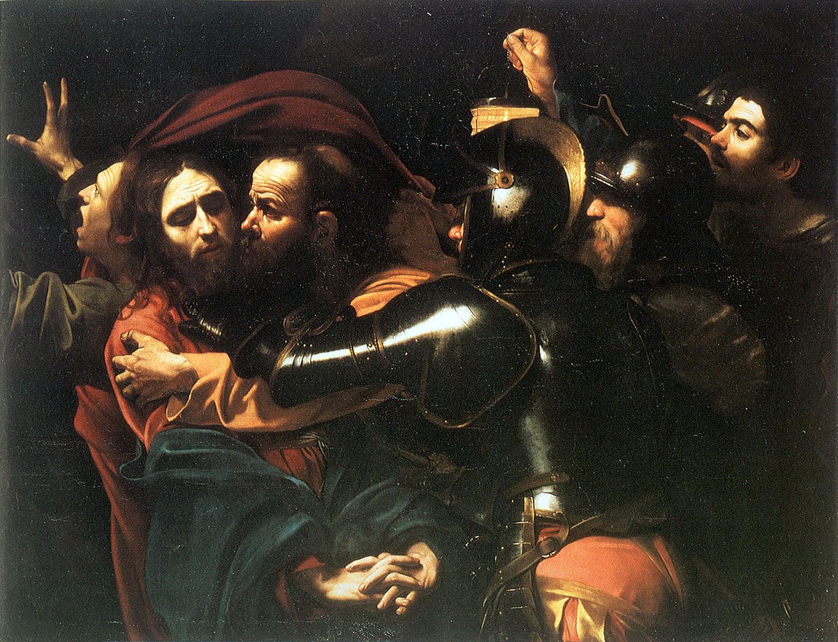 예수의 체포 당시 그림