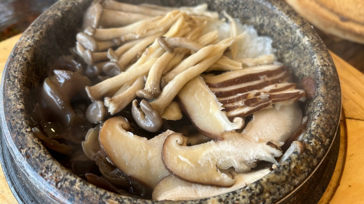 인동한식 맛집 도담 모듬버섯돌솥밥