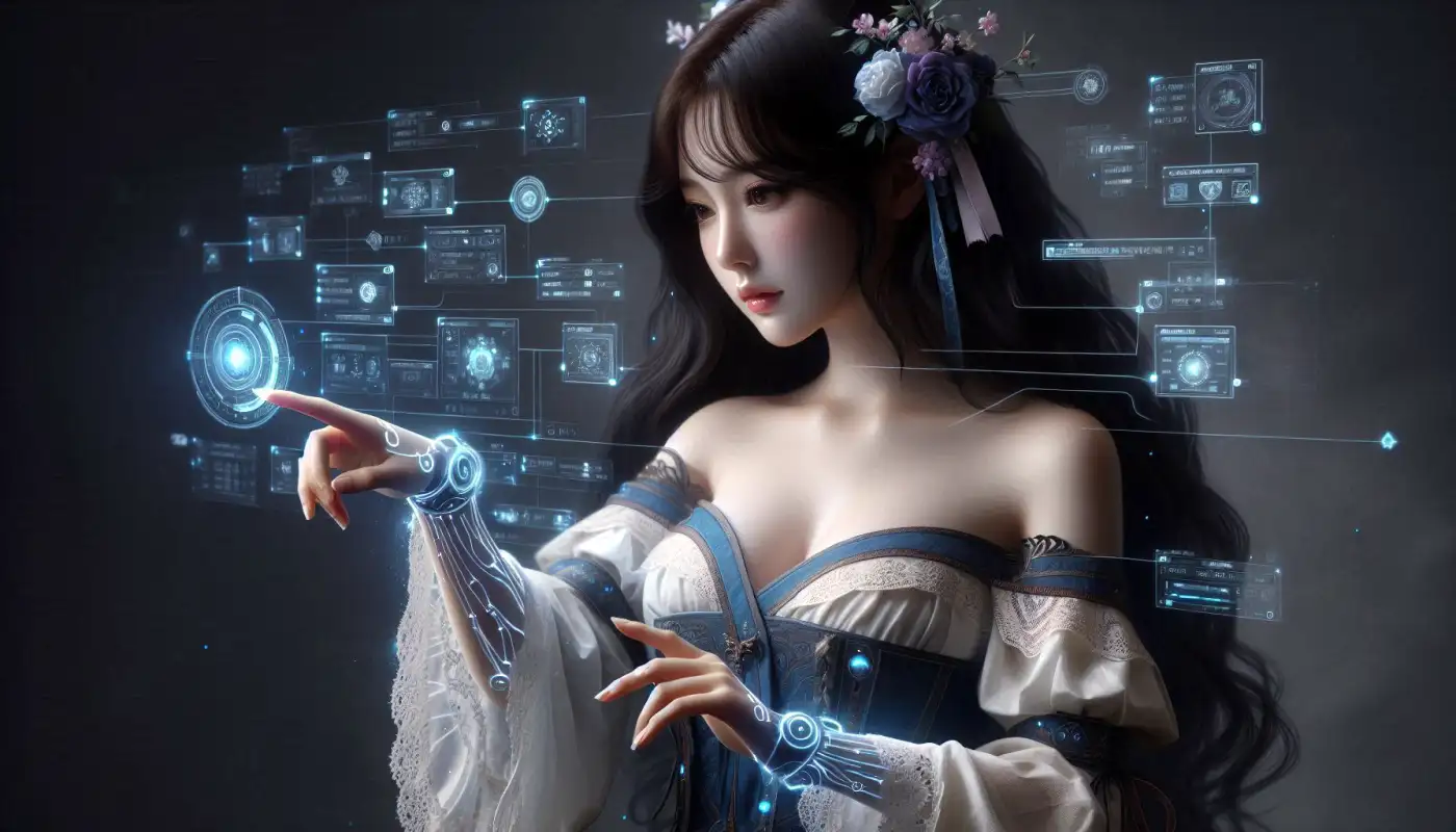 챗gpt-4o-사용-방법을-활용하는-여성의-모습