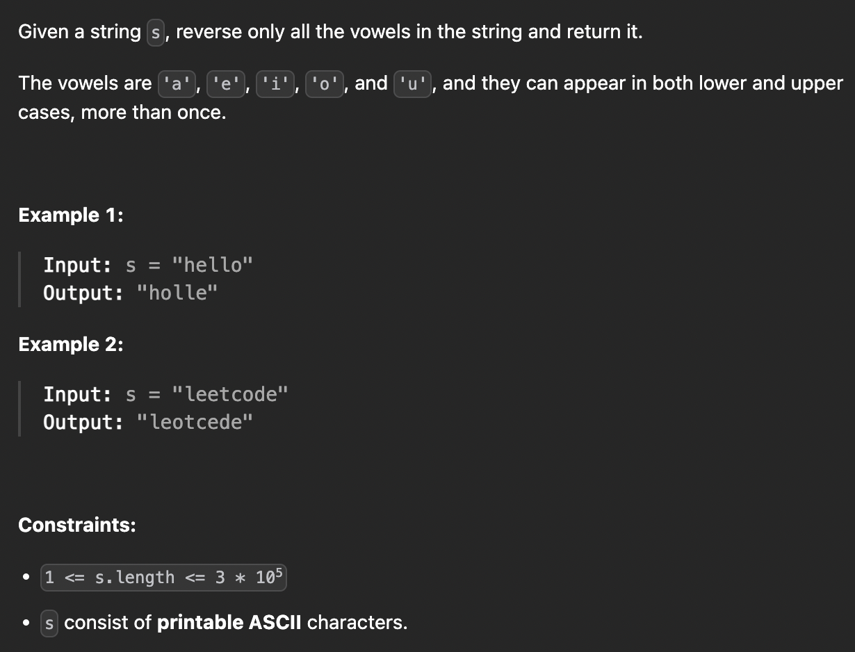 [LeetCode] 345. Reverse Vowels of a String