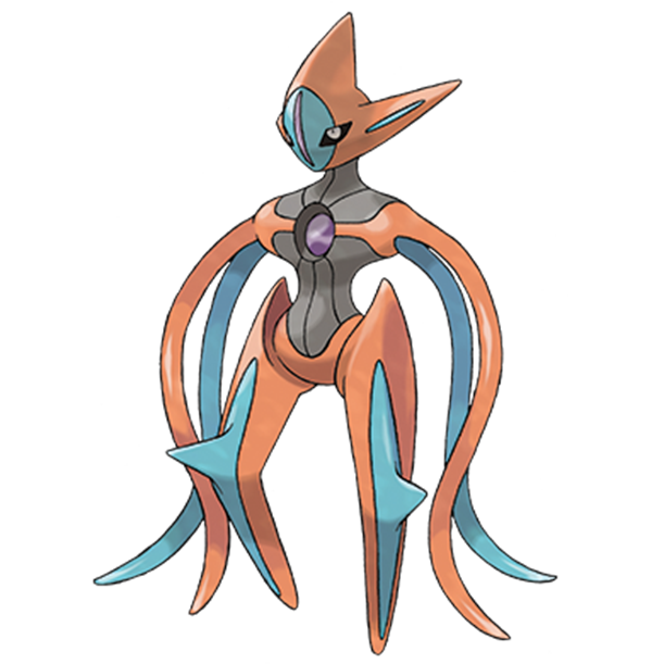  [포켓몬도감]  No. 386 테오키스 Deoxys #386  Attack Forme