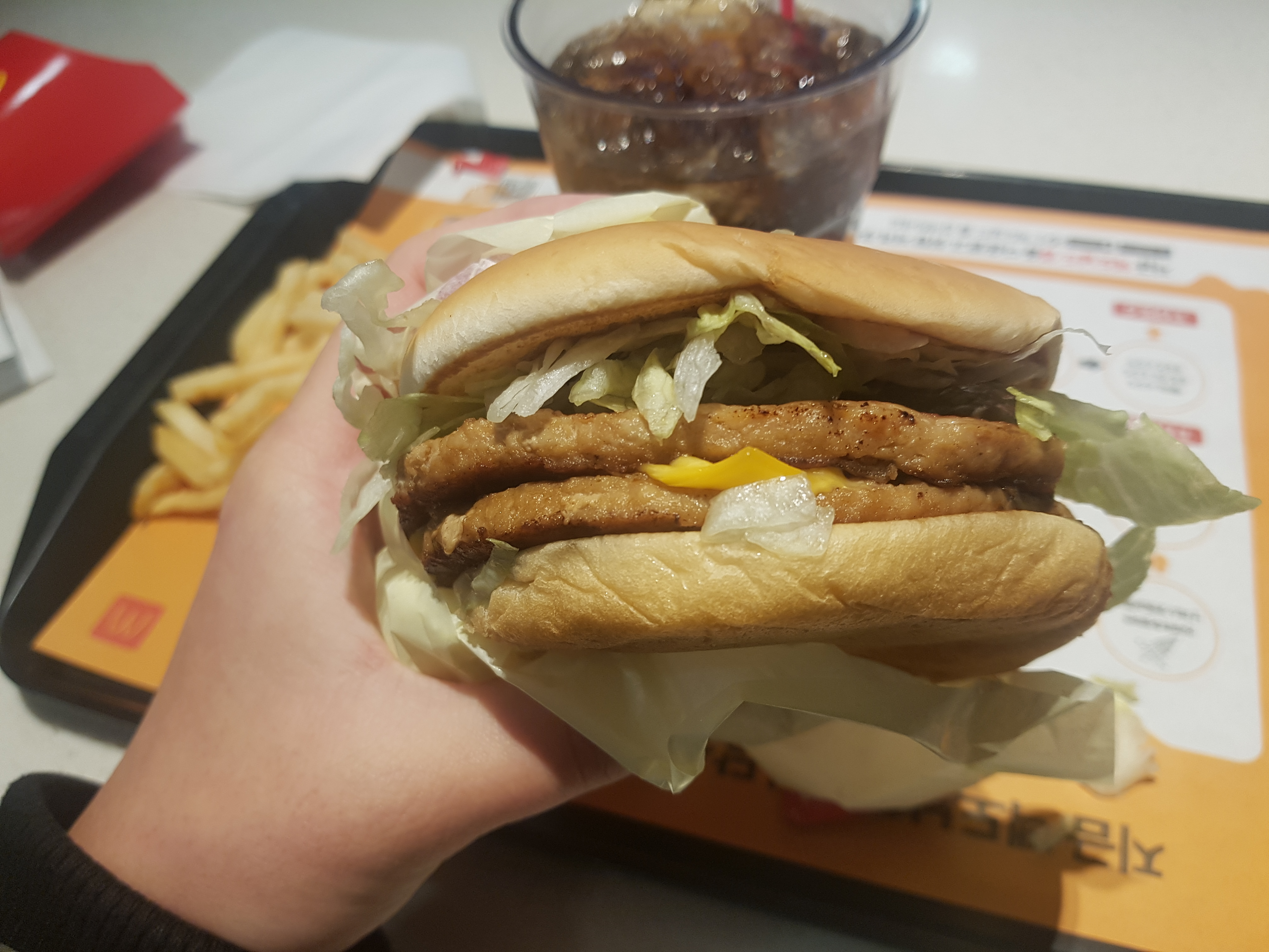  맥도날드 - 더블불고기버거 리뷰