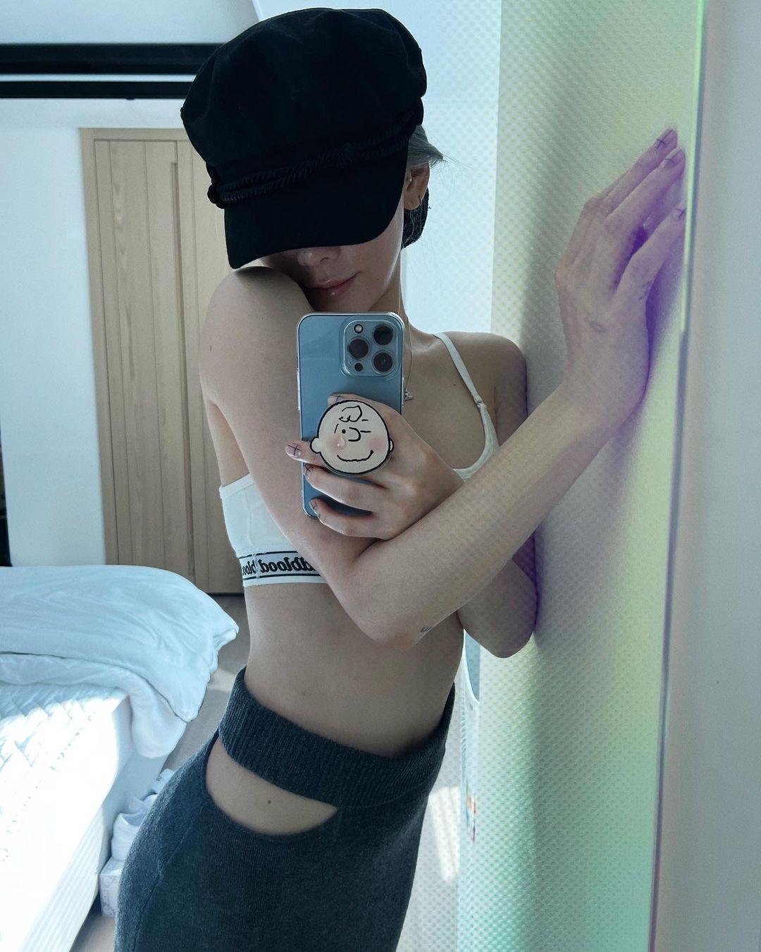  소녀시대 태연 배드블러드 언더웨어 인스타그램 사진
