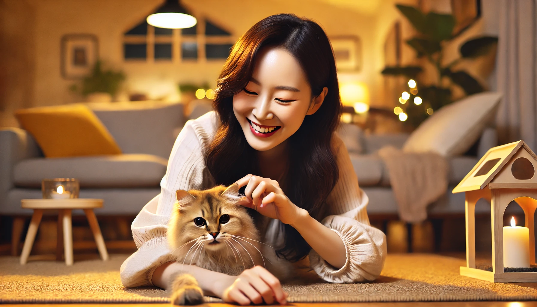 반려묘 키우기 고양이 이식증 예방 방법