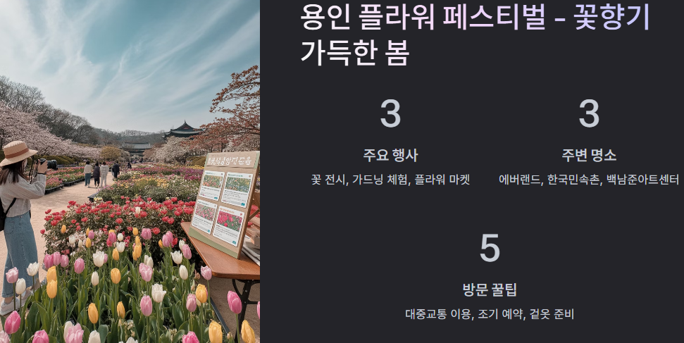 용인 플라워 페스티벌