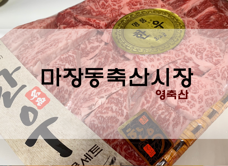  1++ 한우투뿔선물세트 마장동축산시장 영축산