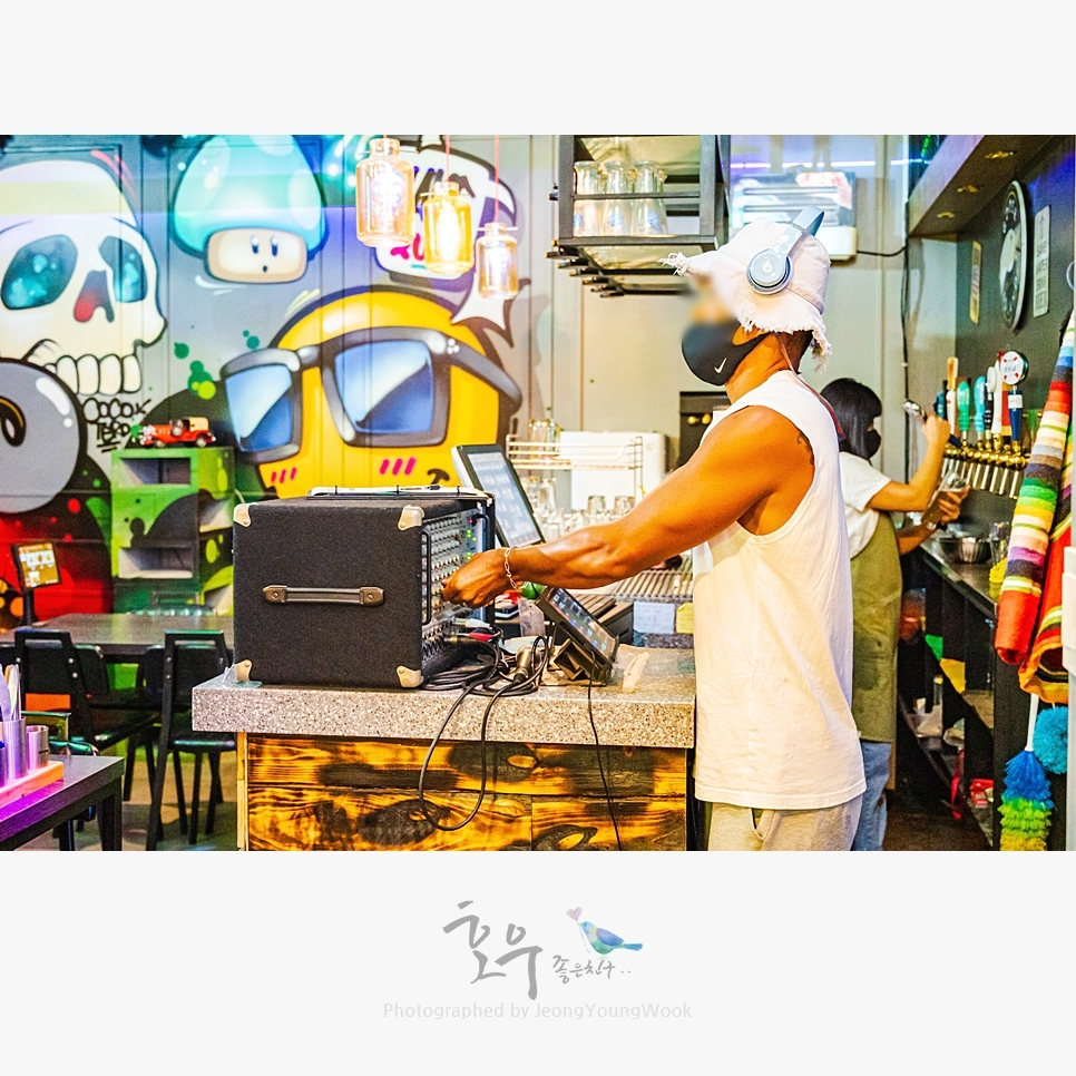 제주 해변 분위기 좋은 펍 제주도 함덕 술집 그라피티 9