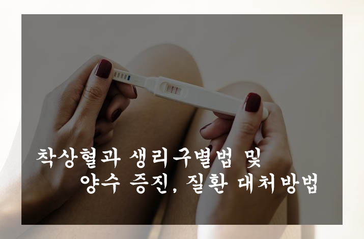  착상혈과 생리구별법 및 양수 증진, 질환 대처방법