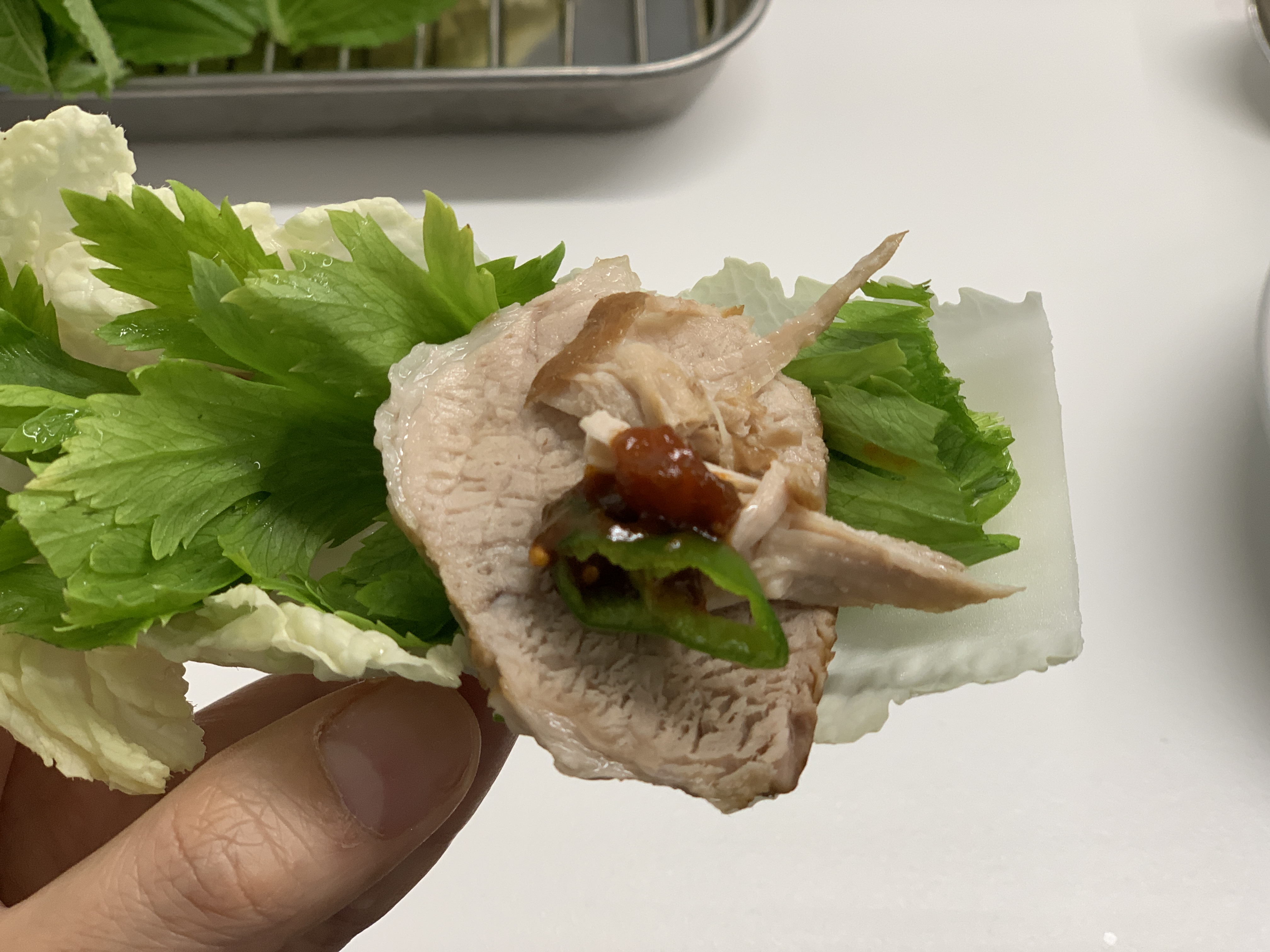 알배추와_함께_두쌈
