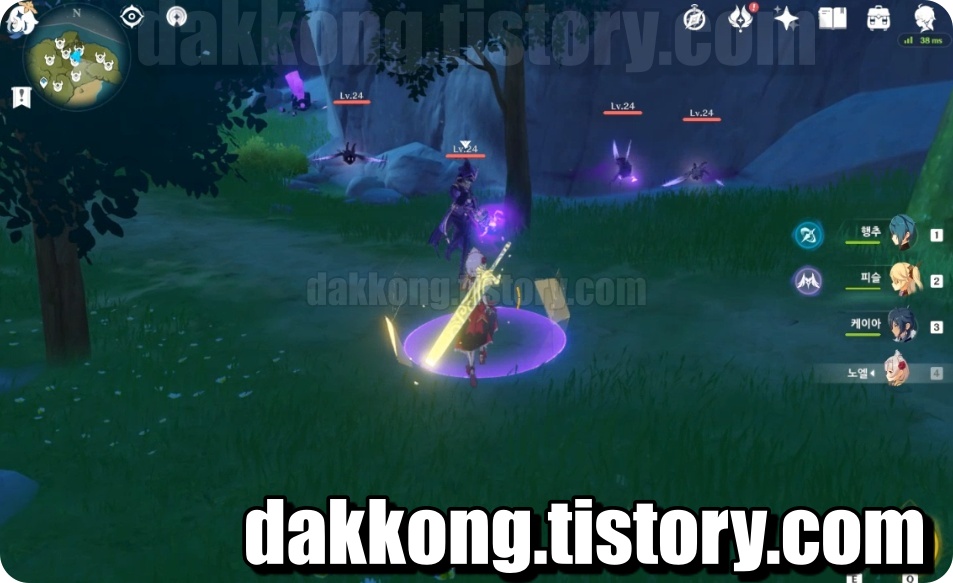 몬스터무리6 번개속성몬스터