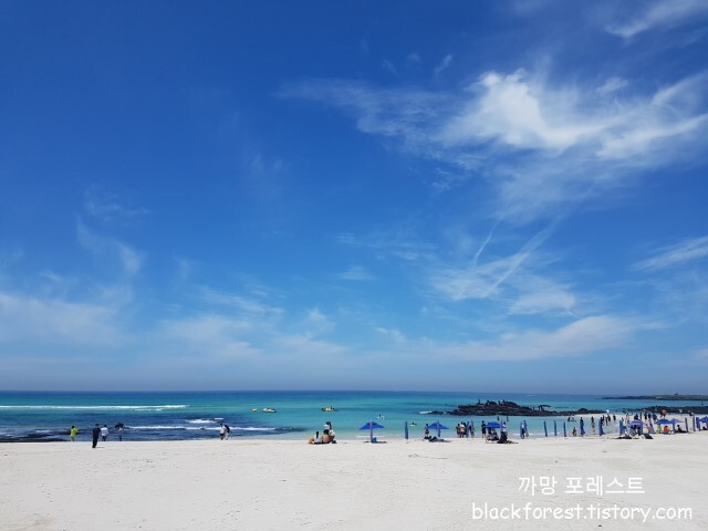 김녕 해수욕장 해변