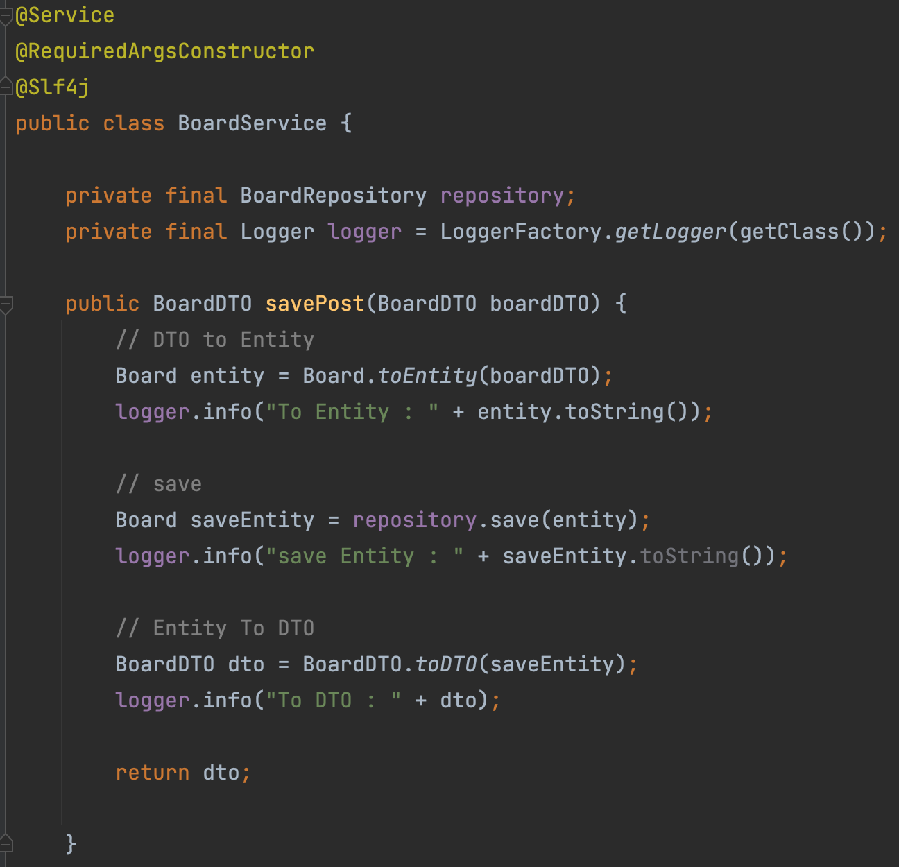 [Java] DTO Entity 변환(ModelMapper & method & ModelMapper List 바인딩)